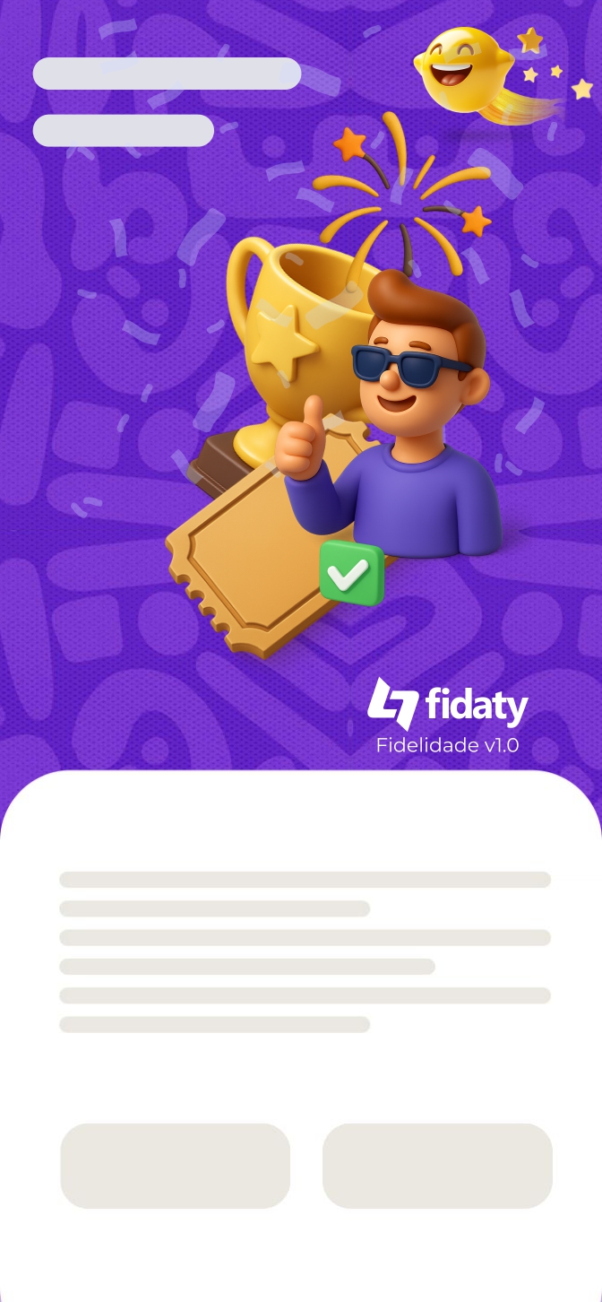 Cartão fidelidade